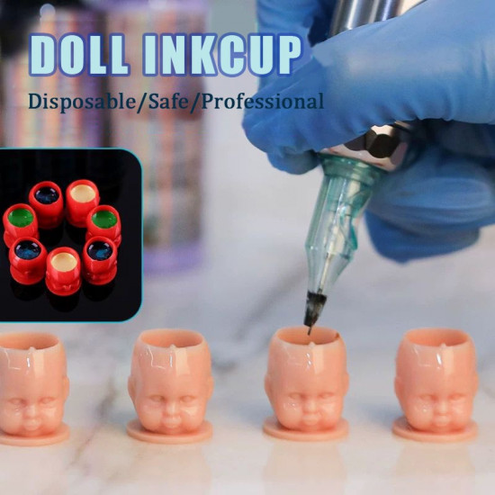 Baby Style Tattoo Inkcup Disposable Pigment Cups #CH030