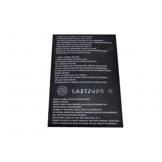 LASTJUDG-Pro Tattoo Thermal Paper